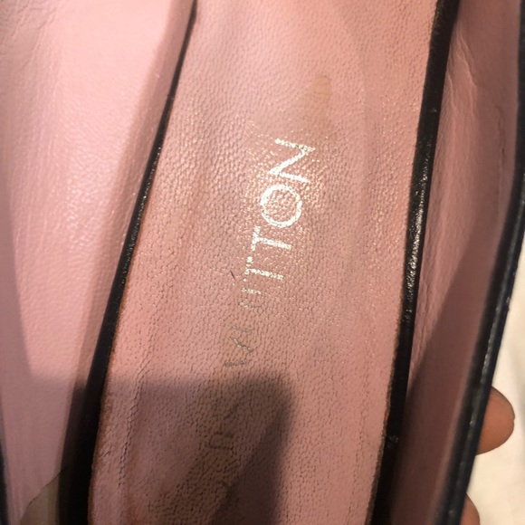 Louis Vuitton Suede Black heels shoe size 36 - Picture 12 of 13